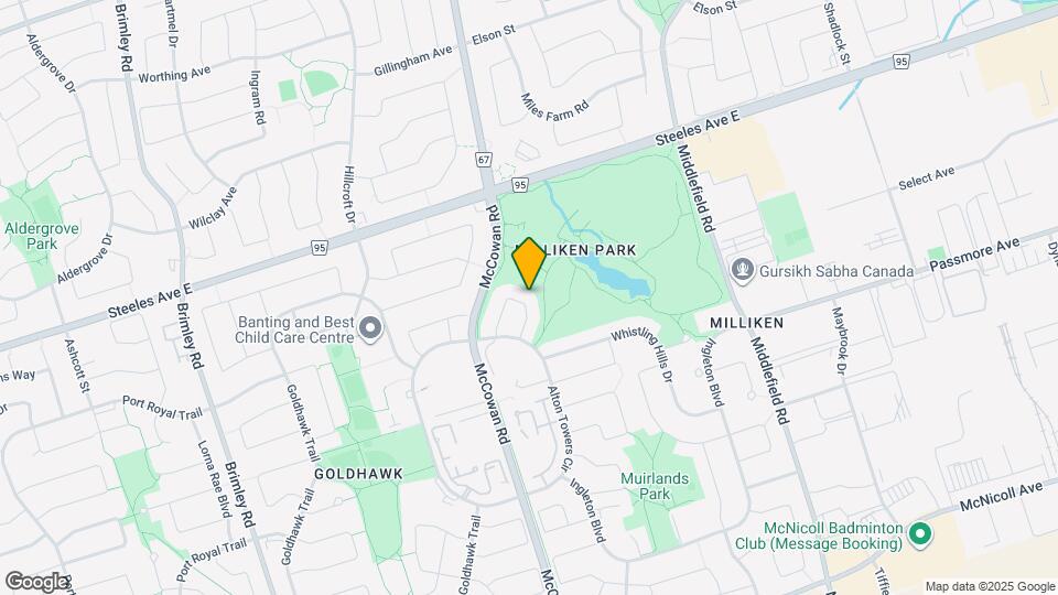 66 Seamist Crescent Map and Location Details