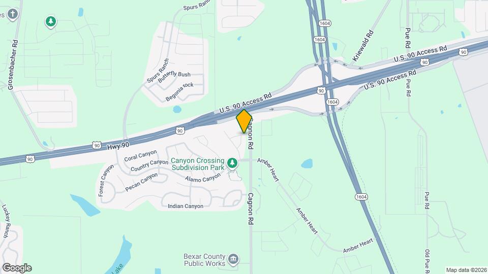 5410 Blossom Canyon Map and Location Details