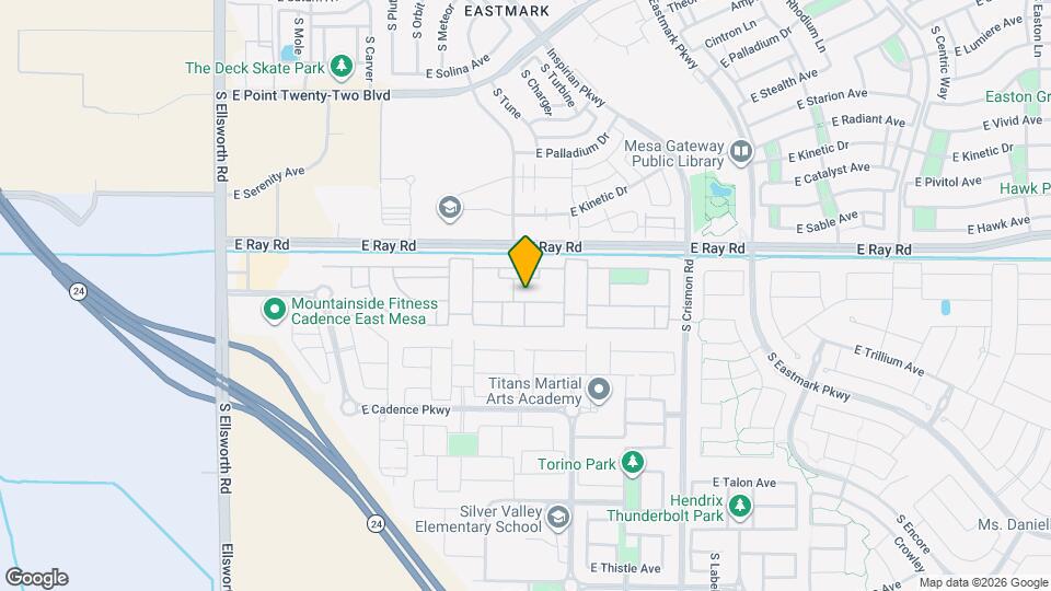 9722 E Tungsten Dr Map and Location Details