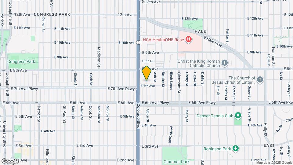 718 Albion St Mapa y Detalles de la Ubicación