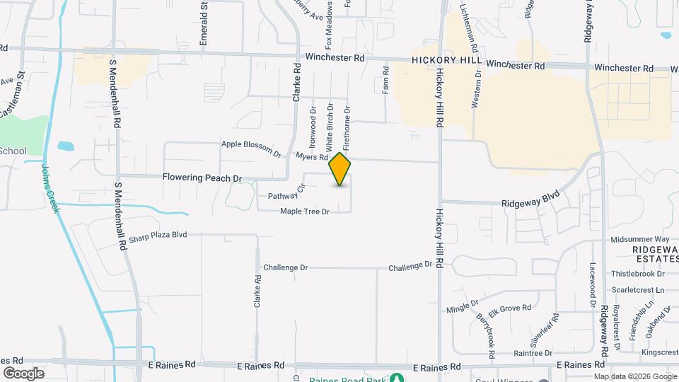 5733 Woodbourne Ct Map and Location Details