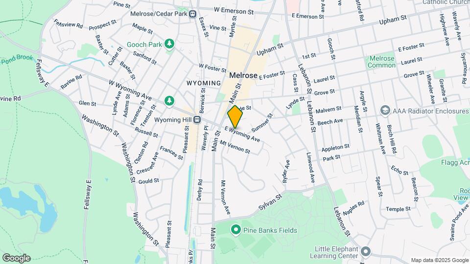 32 E Wyoming Ave, Unit #1 Map and Location Details