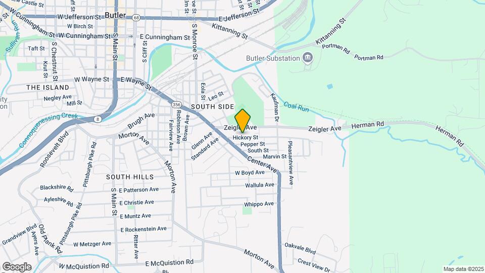 123 Hickory St, Unit 123 hickory st butler pa Map and Location Details