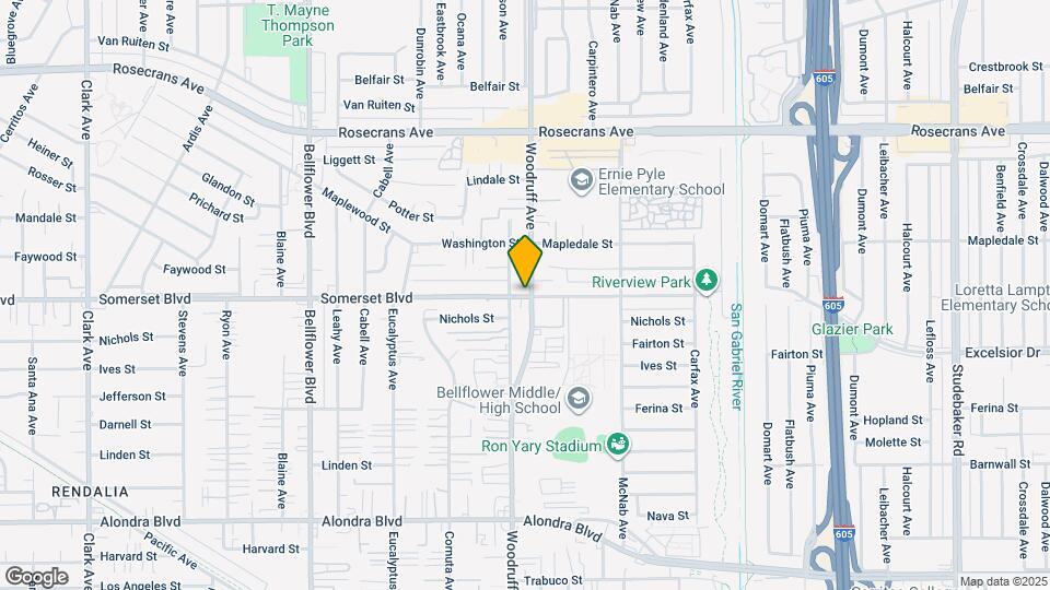 10215 Somerset Blvd Map and Location Details