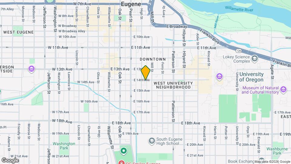 344 E 14th Ave Map and Location Details