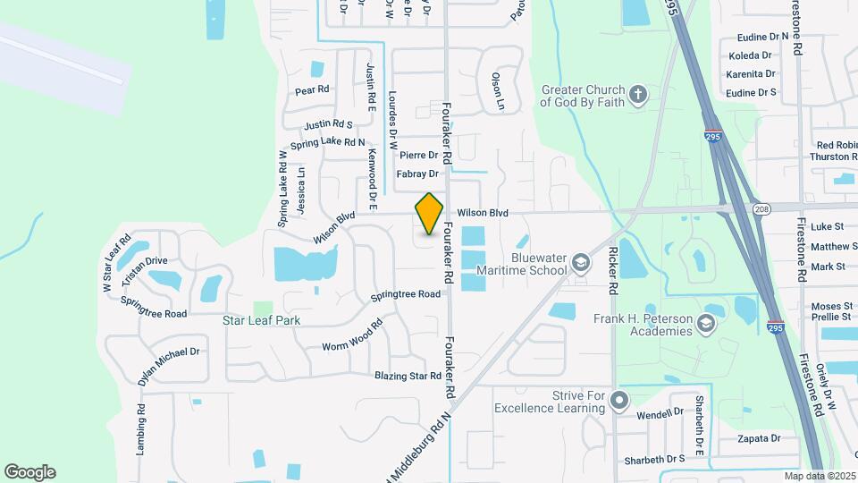 3751 Longleaf Forest Ln Map and Location Details