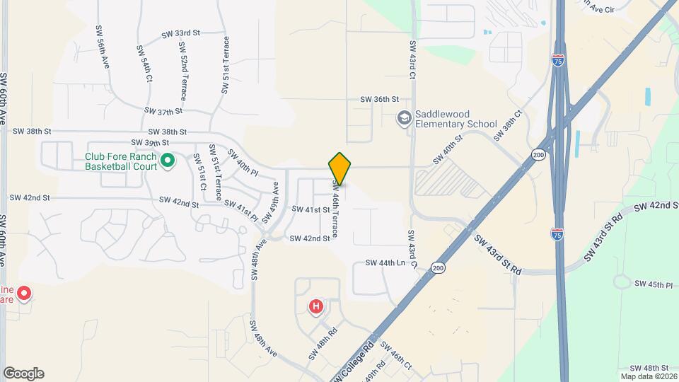 4071 SW 46th Terrace Map and Location Details