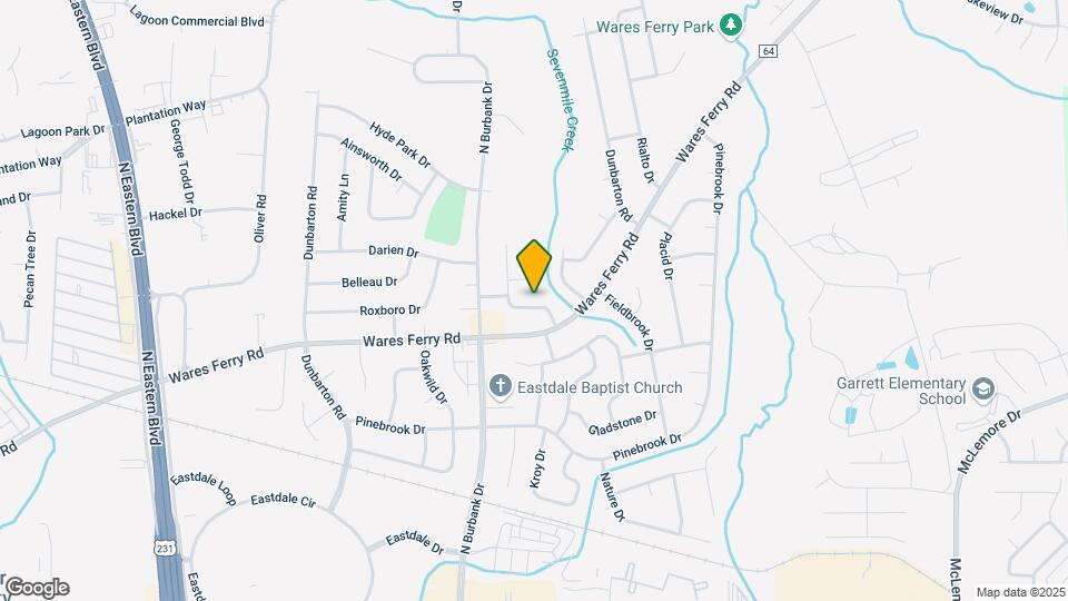 640 Burlington Dr Map and Location Details