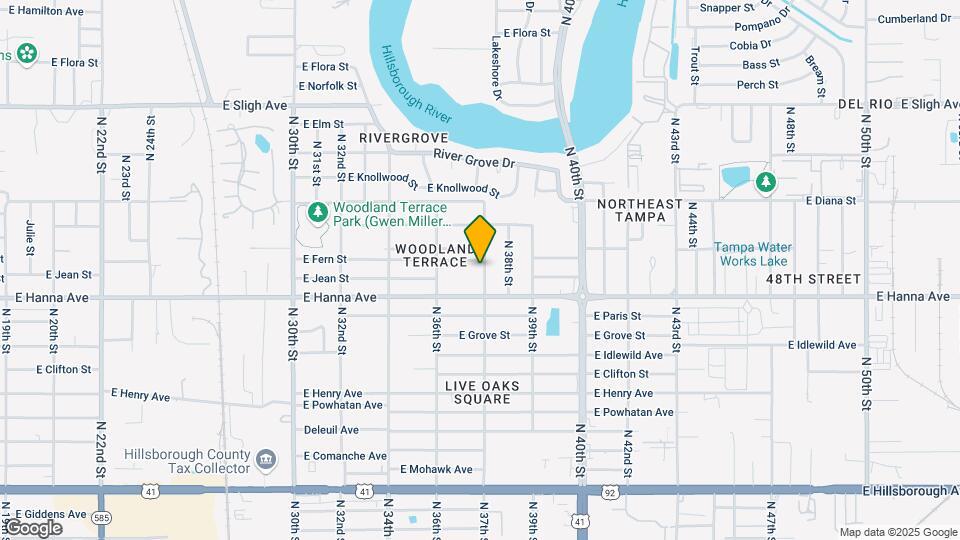 6210 N 37th St Map and Location Details