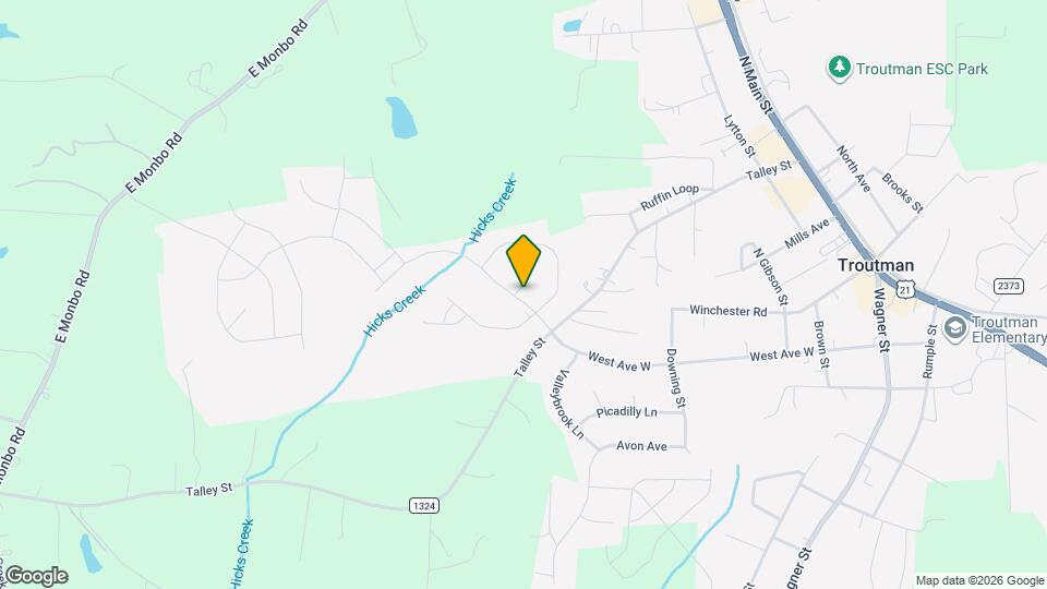 104 Milliner Dr Map and Location Details