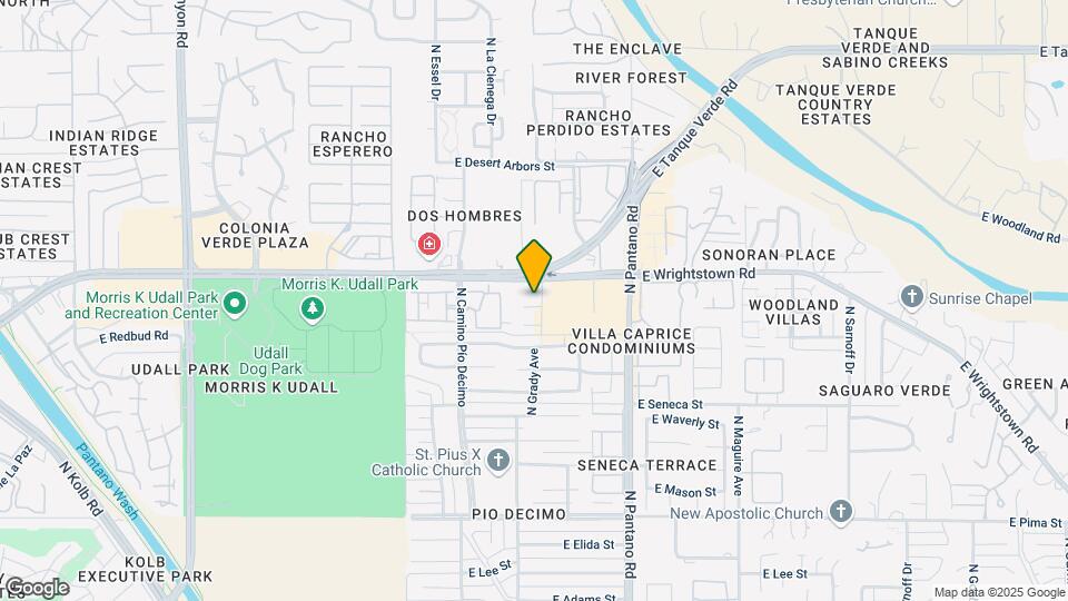 7724 E Tanque Verde Ln Map and Location Details
