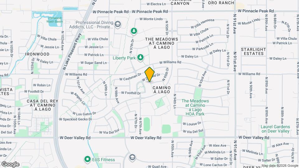 22452 N 96th Dr Map and Location Details