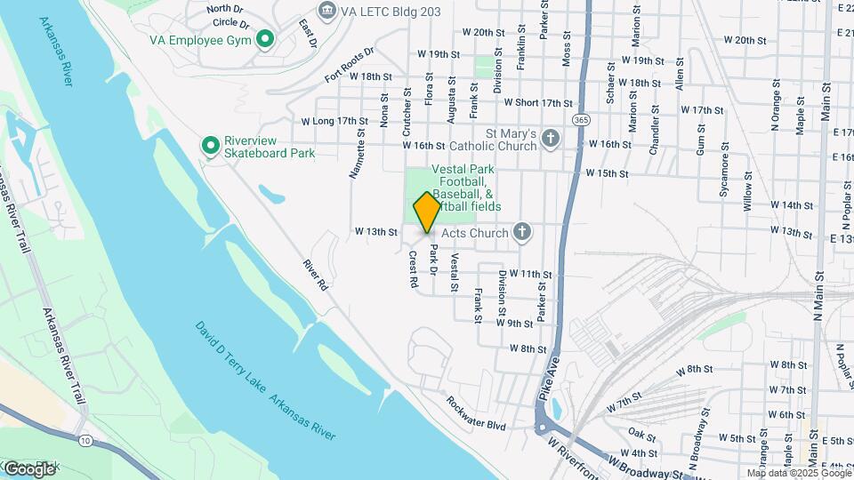 1209 Park Dr Map and Location Details