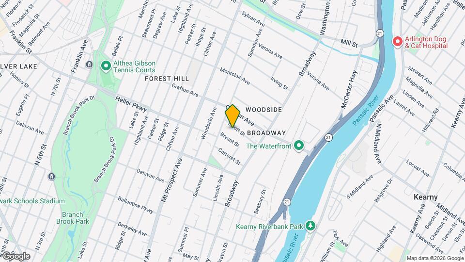 54 Elliott St Mapa y Detalles de la Ubicación