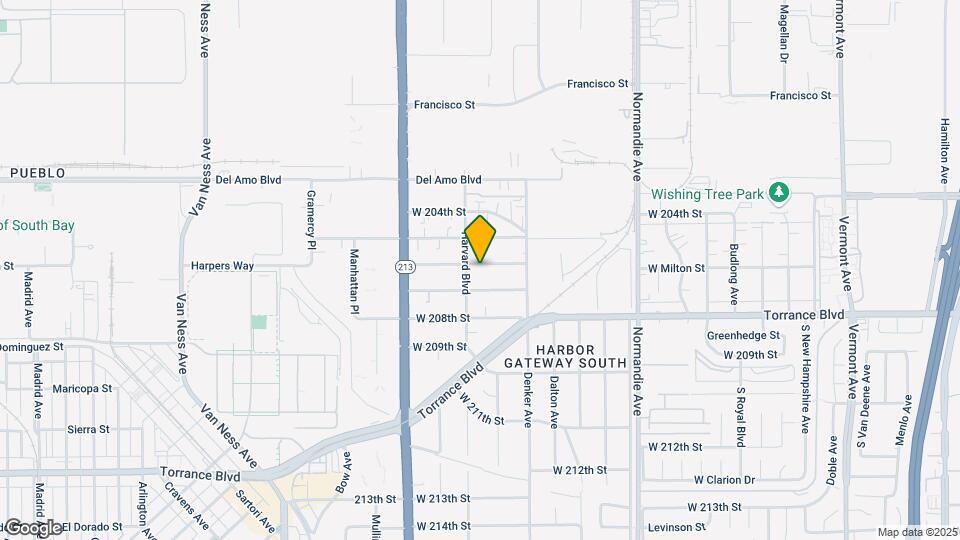 1558 W 206th St Map and Location Details