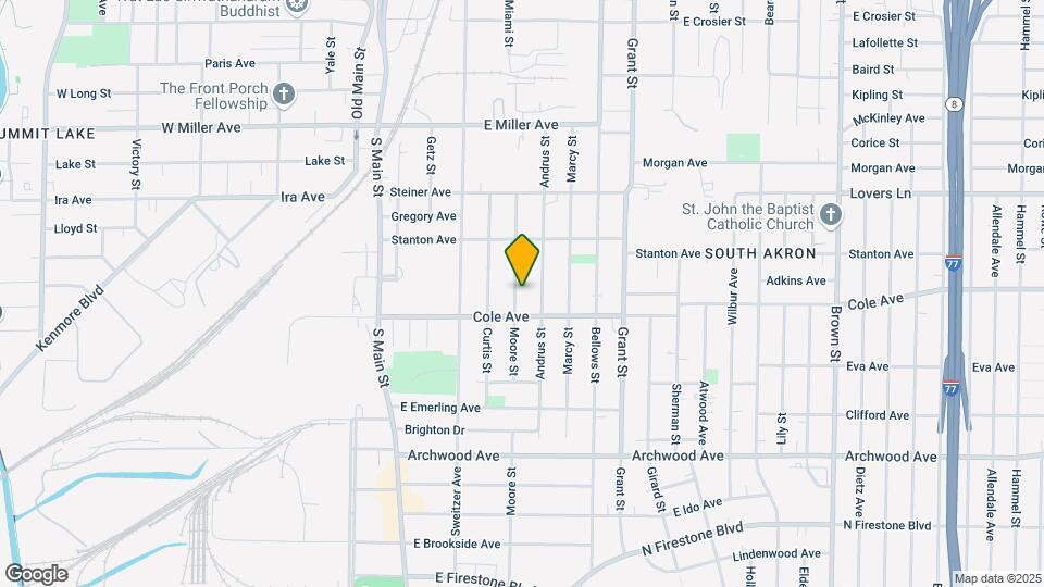 1297 Moore St Mapa y Detalles de la Ubicación