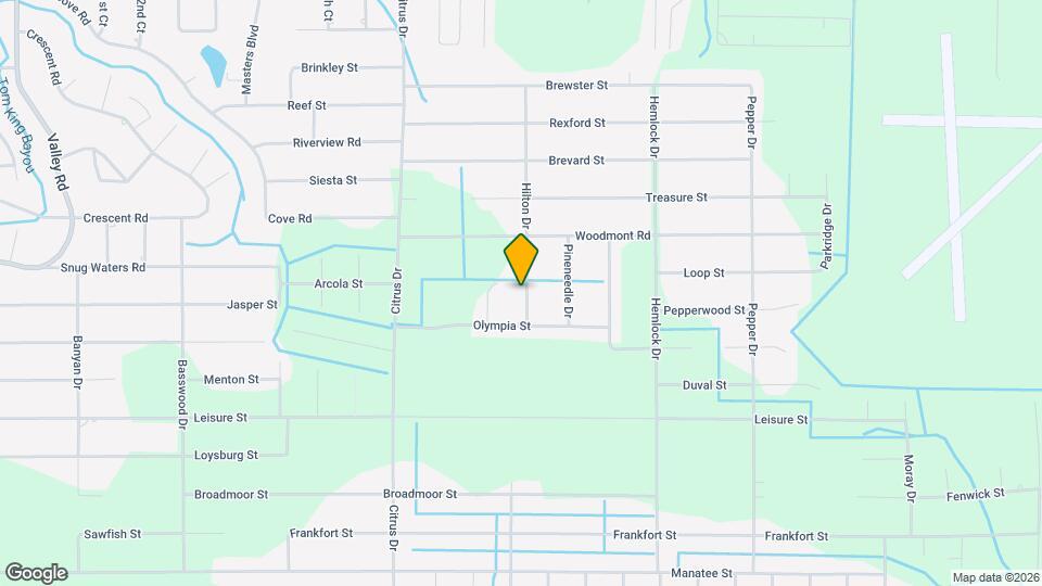 2381 Hilton Dr Map and Location Details