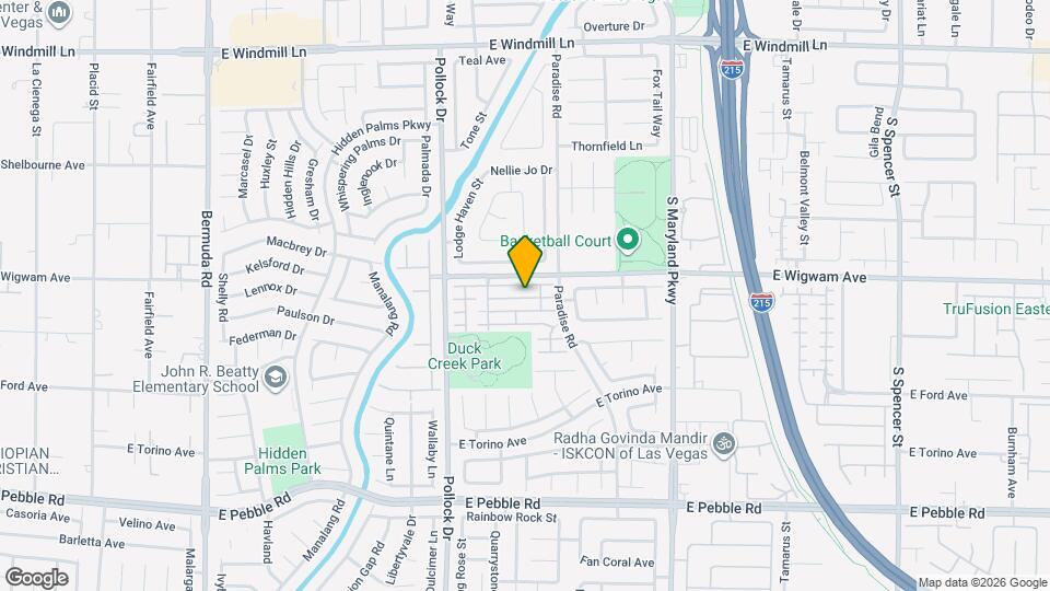 942 Veranda View Ave Map and Location Details