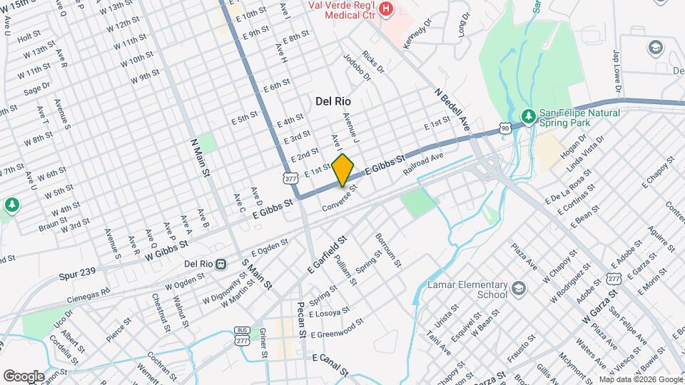 102 I Ave Map and Location Details