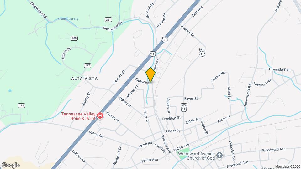 3 Carter Rd Map and Location Details