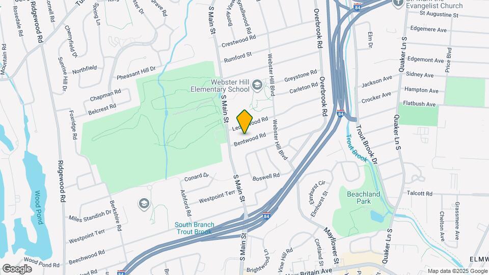 104 Bentwood Rd Map and Location Details