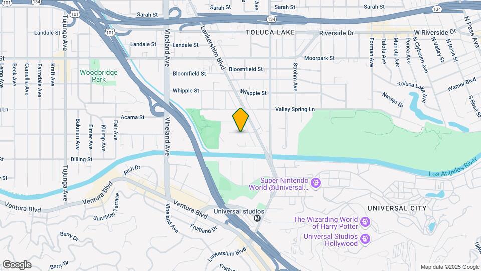 10740 Aqua Vista St Map and Location Details