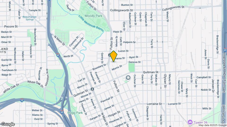 1202 Common Park Dr Map and Location Details