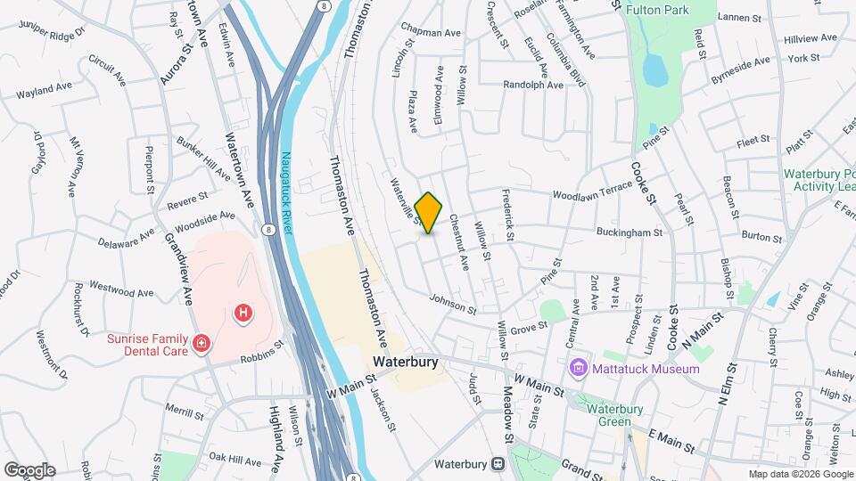 89 Waterville St Map and Location Details