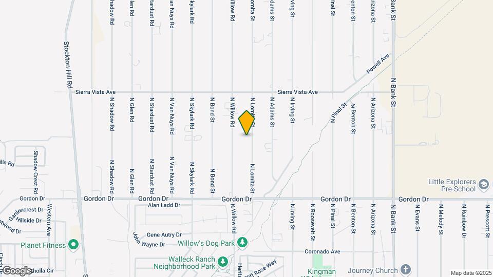 4145 N Lomita St Map and Location Details