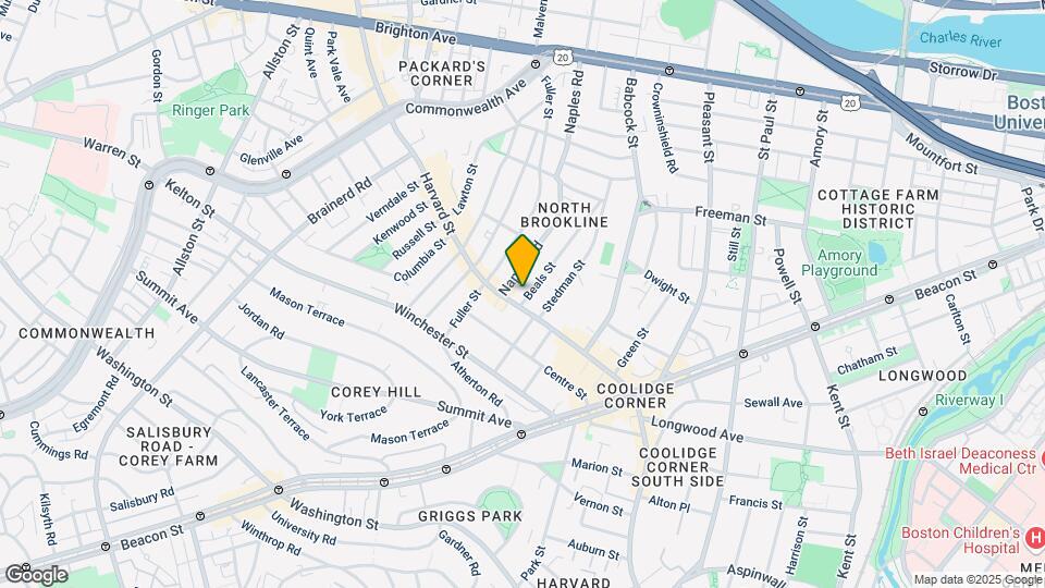 6 Beals St, Unit B3 Map and Location Details
