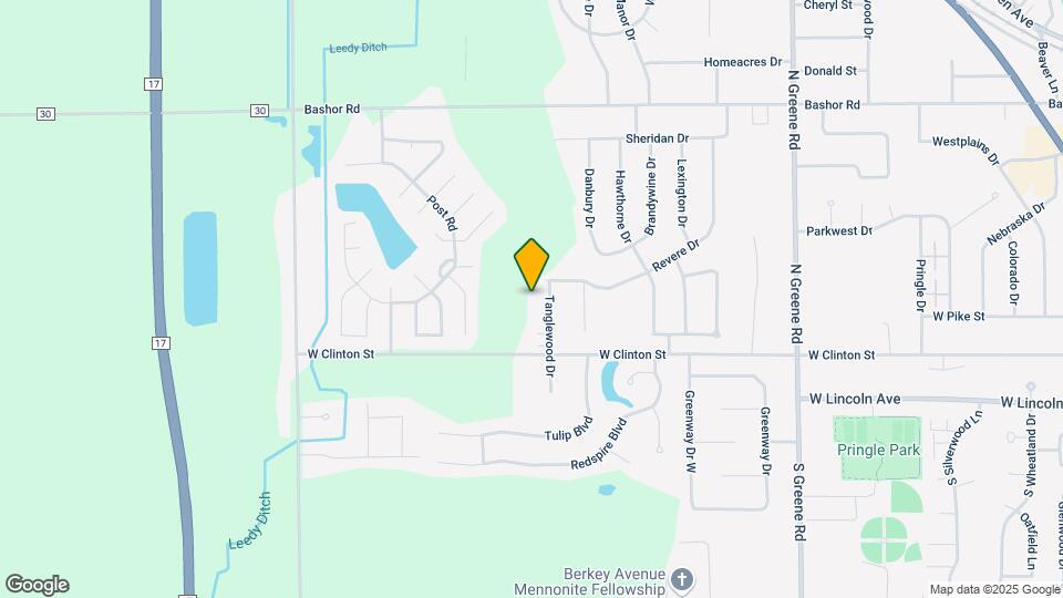 219 Tanglewood Dr Map and Location Details