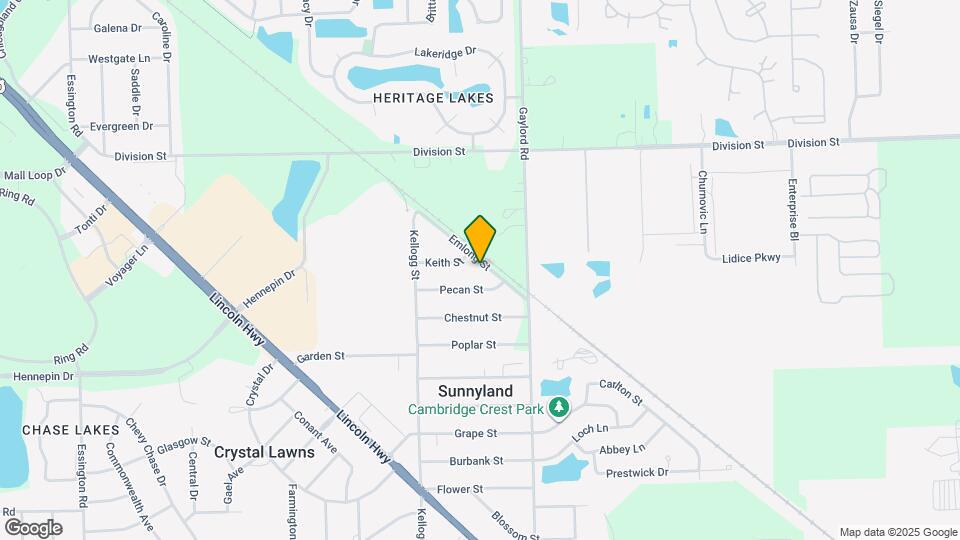 2414 Emlong St Map and Location Details