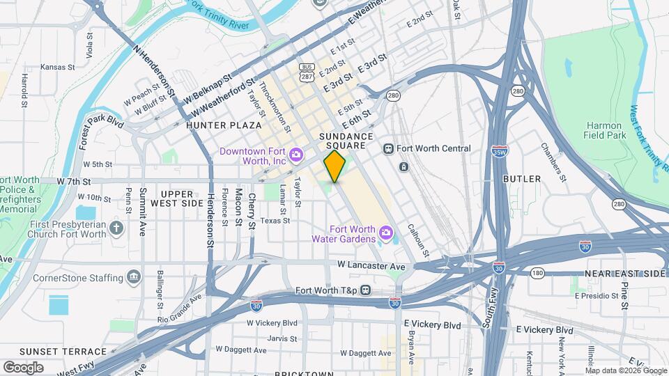 1006 Houston St, Unit 300 Map and Location Details