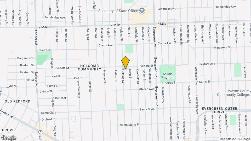 18274 Fielding St Map and Location Details