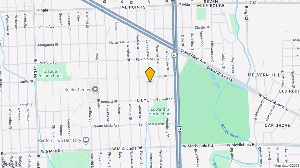 17712 Lenore Ave Map and Location Details