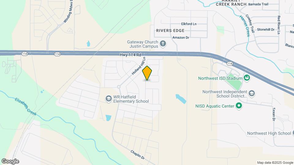 1100 Streamfield Dr Map and Location Details