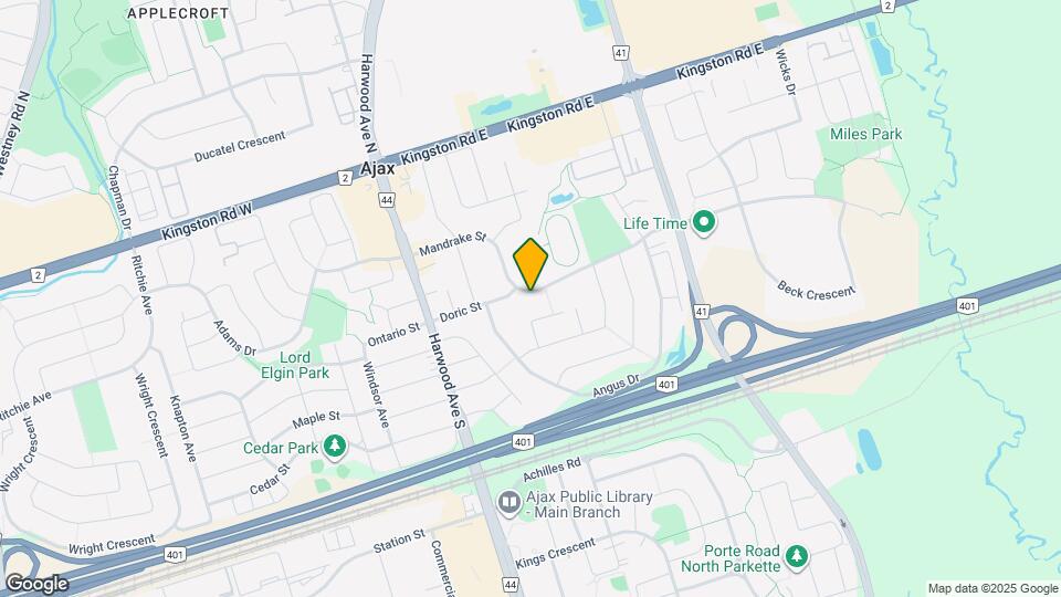 61 Mandrake St Map and Location Details