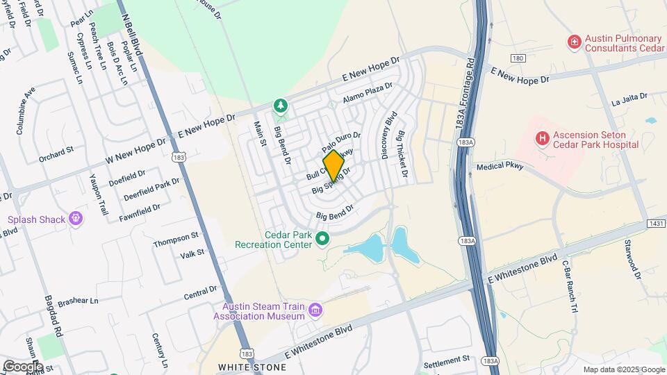 706 Big Spring Dr Map and Location Details
