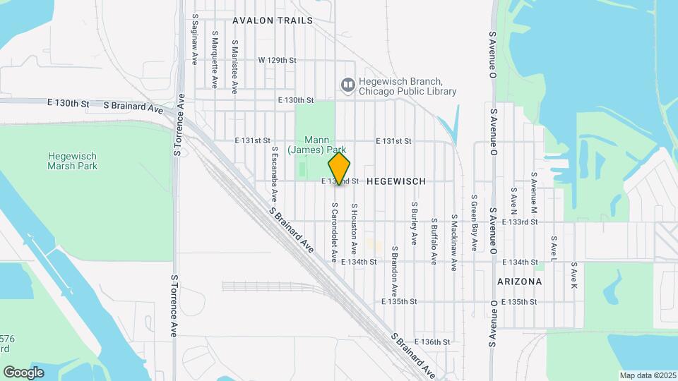 13211 S Carondolet Ave Map and Location Details