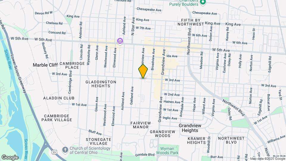 1358-1360 Fairview Ave Map and Location Details