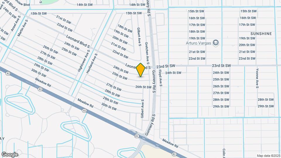 4414 25th St SW Map and Location Details