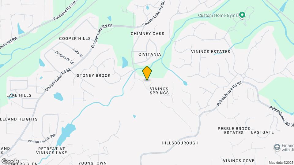 555 Vinings Springs Dr SE Map and Location Details