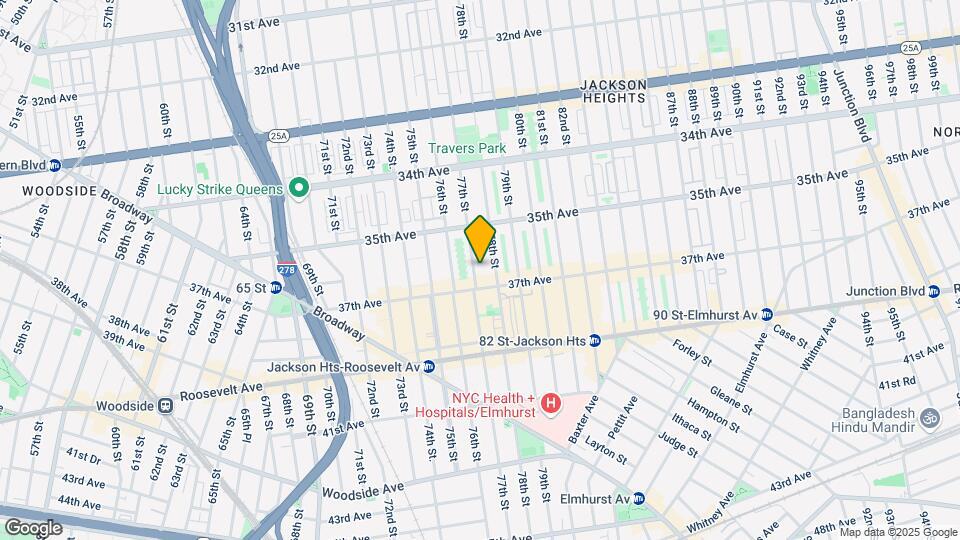 3553 77th St Map and Location Details