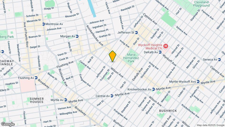 223 Troutman St Map and Location Details