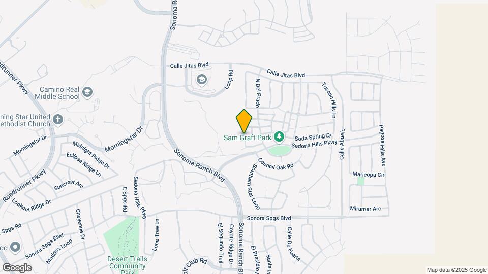 2427 Elena Way Map and Location Details