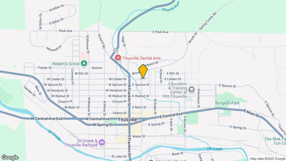 412 N Martin St Map and Location Details