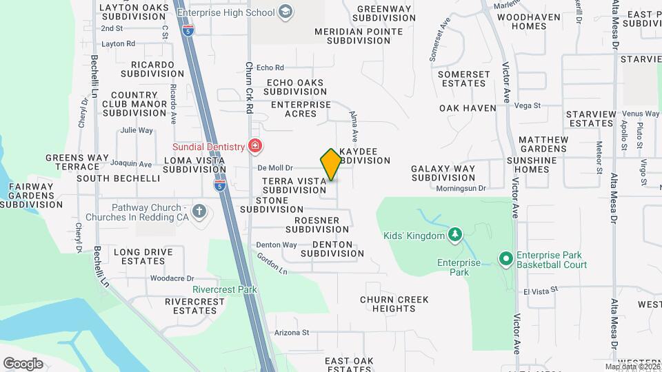 3952 Roesner Ave Map and Location Details