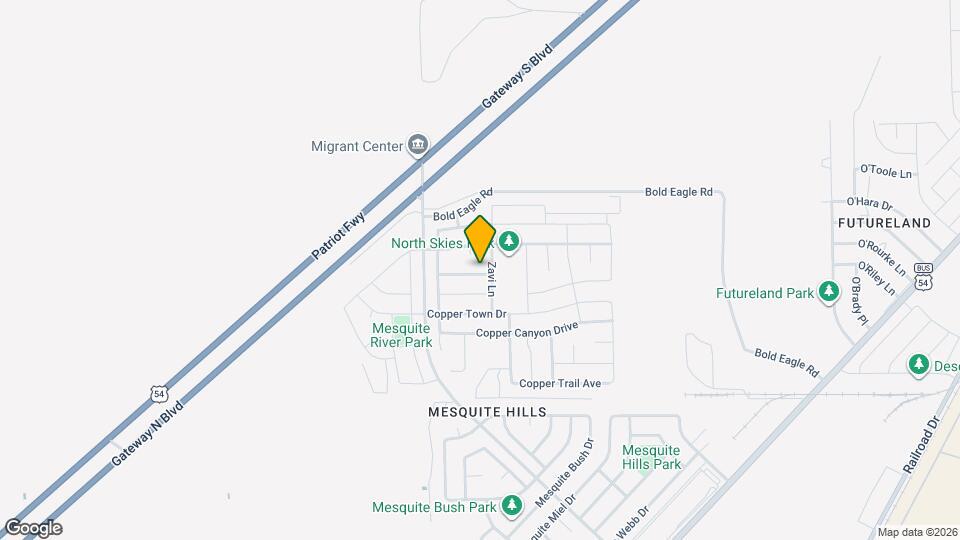7045 Eagle Nest Ct Map and Location Details