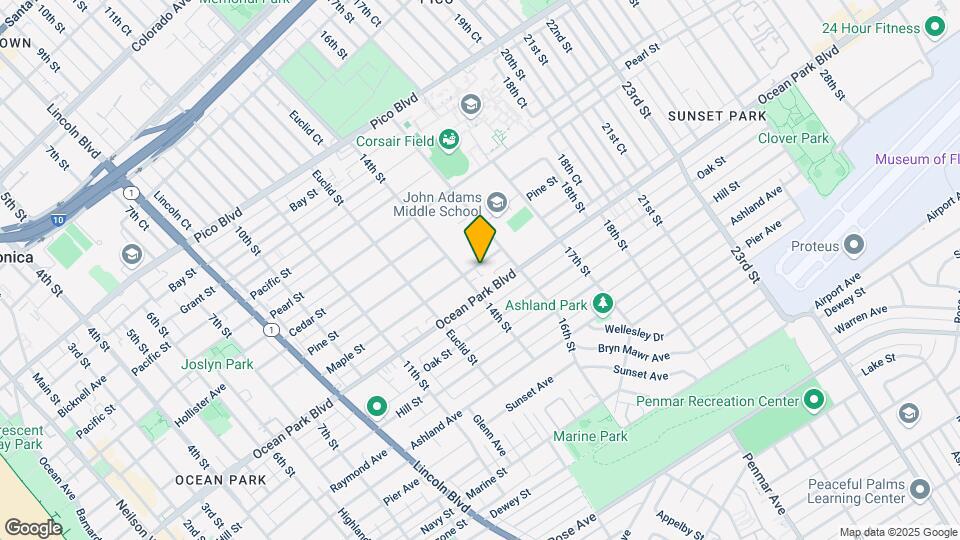 1418 Maple St Mapa y Detalles de la Ubicación