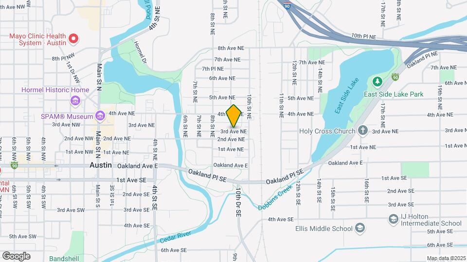 1009 3rd Ave NW Map and Location Details